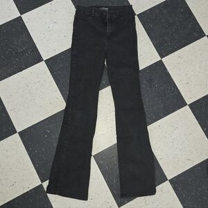 Elegant Black Flare Women's Jeans